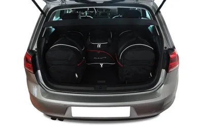 Produktbild von Vw Golf Hatchback 2012-2020 Kofferraumtaschen Set 4 Stk
