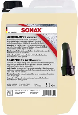 Produktbild von SONAX AutoShampoo Konzentrat 5 L
