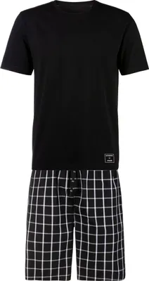 Produktbild von AUTHENTIC LE JOGGER Pyjama 2 -teilig schwarz-kariert Größe 56/58