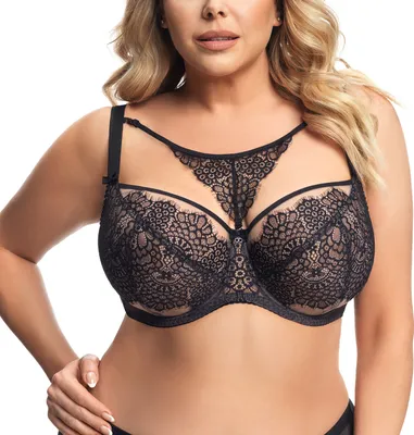 Produktbild von Gorsenia Lingerie Damen Soft Bügel BH Ravenna Schwarz K677