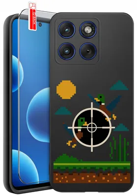 Immagine prodotto di Custodia per Motorola Edge 70 | Modelli | Custodia in silicone opaco + vetro 9H