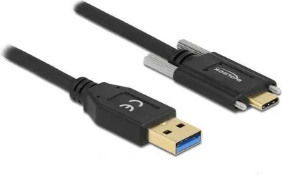 Image de DELOCK USB-Kabel Supersp. 10Gbps A->C St/St 2 Schraube 1.0m