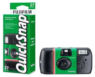 Obrázek produktu pro Jednorázový fotoaparát - Analogový fotoaparát - S bleskem - Fujicolor Superia 400