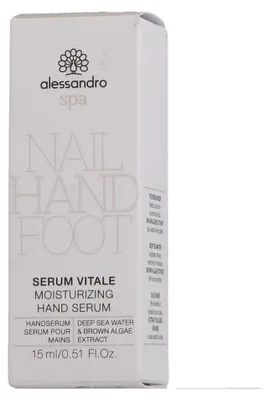 Produktbild von Alessandro Spa Nail Hand Foot Serum Vitale Moisturizing Hand Serum (15 ml)