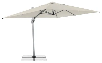 Produktbild von Doppler Active 260 x 350 Side, Terrassenschirm, Rechteck, Naturfarben, Stoff, Polyester, Stahl, Aluminium