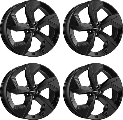 Obrázek produktu pro 4 disky Dezent AO, černá barva, rozměr 8.0Jx20, rozteč 5x108, vhodné pro vozidla Lynk & Co 01