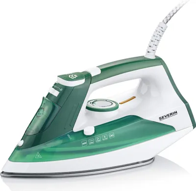 Immagine prodotto di SEVERIN BA 3261 Ferro da stiro a vapore 2.400W bianco-verde