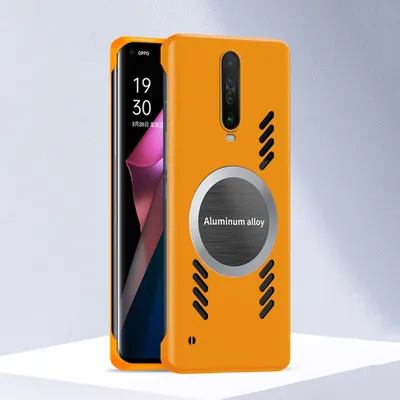 Produktbild von Redmi K30 Hülle, Frameless PC Matt Kühlabdeckung Loch Wärmeableitung Schutzhülle für Xiaomi Redmi K30 Orange
