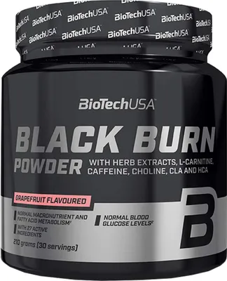 Produktbild von BioTech Black Burn Powder - 210g