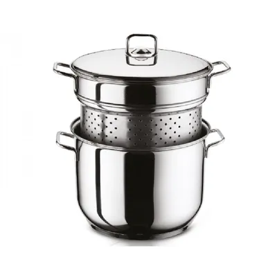 Obrázok produktu pre 3-dielny hrniec na cestoviny 6L 22cm 52826
