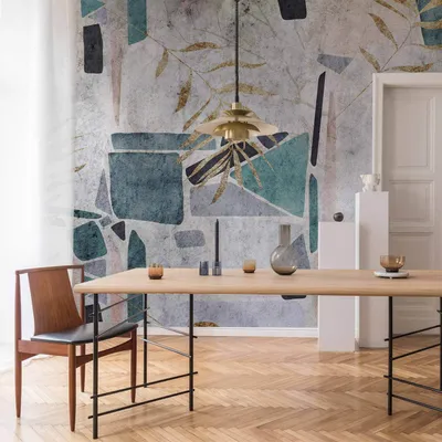 Produktbild von Vlies Fototapete - Southern Mosaic 450x315 cm Abstrakt f-C-0466-a-a