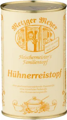 Produktbild von Metzger Meyer Hühnerreistopf 1200ml - Lausitzer Suppe / Eintopf