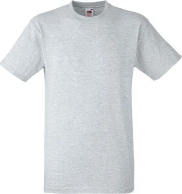 Produktbild von Fruit of the Loom - Heavy Baumwolle T - Heather Grey - XXL