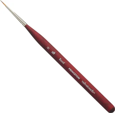 Zdjęcie produktu dla Princeton Brush Velvetouch Multi-Technique Pędzel okrągły 0 1 szt.