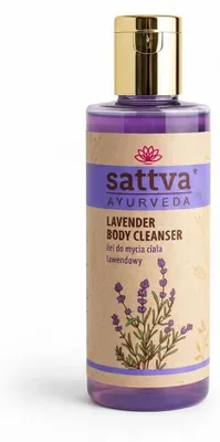 ŻEL DO MYCIA CIAŁA LAWENDOWY 210 ml - SATTVA (AYURVEDA)