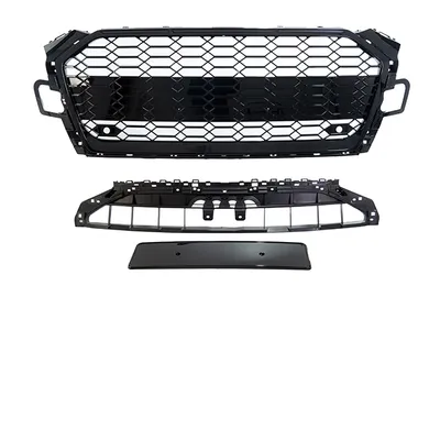 Produktbild von Wabengrill Kühlergrill Schwarz Glanz passt für Audi A5 F5 Facelift ab 2019 nicht RS5