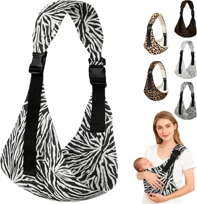 Image de Porte-bébé réglable, ergonomique, jusqu'à 20 kg, système de portage latéral pour les nouveau-nés