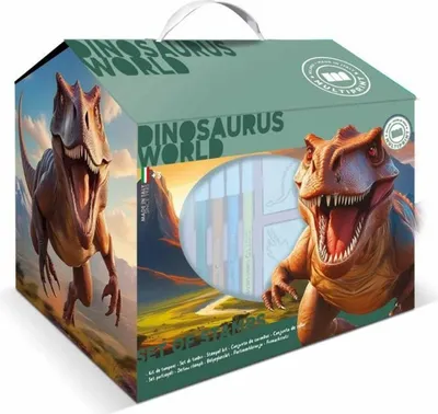Image de Multiprint Dinosaurs, Set de tampons pour enfants, 3 ans, Non toxique, Multicolore