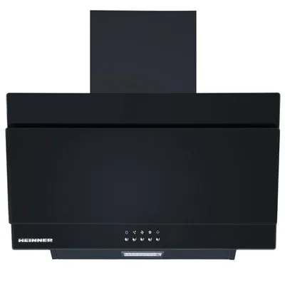 Produktbild von Heinner DCH-350RGBK, 276,6 m³/h, Geleitet, Wandmontiert, Schwarz, Tasten, 15 cm