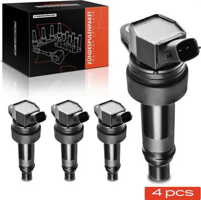 Image de Frankberg 4x Module d'allumage Bobine d'allumage pour Hyundai i30 Coupé Break i40 CW iX35 Veloster KIA Carens IV Cee'D Sportswagon