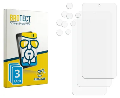 Produktbild von 3x BROTECT Schutzglas für Motorola Moto 60 Neo (Display+Kamera) Schutzfolie Panzer Folie Glas Display Schutz klar