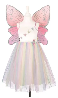 Imagen del producto de Vestido de disfraz Souza for Kids + alas, modelo Louanne, para niños de 5 a 7 años