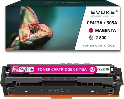 Produktbild von Toner für HP CE413A / CF383A / CC533A / CR-413/CF383 CE413A / CF383A / CC533A / CR Rot | Ersatz für LASERJET M351a M375nw M451dn M475dn