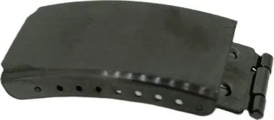 Produktbild von Minott | Edelstahlschließe Anthrazit beschichtet | einseitig klappbar , Stegbreite:18mm