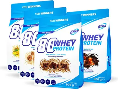 Produktbild von 6PAK Nutrition | 80 Whey Protein | WPC Instant Chocolate