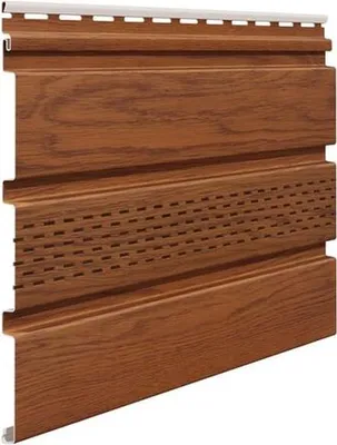 Produktbild von VILO Kunststoffpaneele SVP-07 - Deckenpaneele für Innen und Außen - Wandverkleidung Holzoptik - Witterungsbeständig - Länge 2.7M - Goldene-Eiche