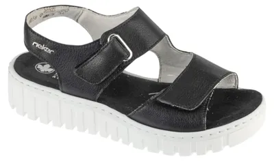 Produktbild von Rieker Sandals V1382-00, Sandalen, Damen, Schwarz