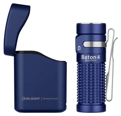 Produktbild von OLIGHT Baton 4 kit Mini LED Taschenlampe Wiederaufladbare mit Ladecase