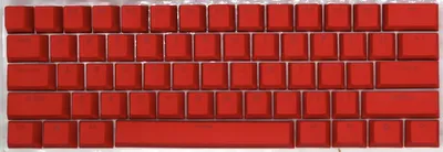 Produktbild von KBcustom Standard Red Tastenkappen für mechanische Tastaturen