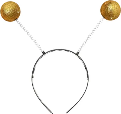Produktbild von Party-Haarreif im Frühlingsdesign mit Glitzerkugel-Dekor, Haarreif im Cartoon-Stil, Accessoires für Herbst und Winter, Geburtstagsfeier