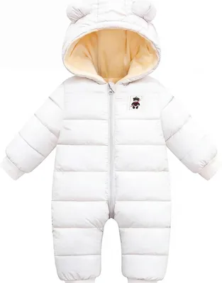 Produktbild von Winteroverall mit Kapuze für Babys im Alter von 0-3 Jahren
