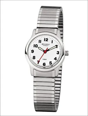 Produktbild von Regent F-898 7978.44.99 Damen-Armbanduhr, Edelstahl-Gehäuse, Metall-Armband