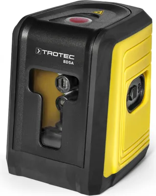 Zdjęcie produktu dla Laser krzyżowy TROTEC BD5A (zasięg 10 m) z funkcją pomiaru nachylenia, samonivelujący, w zestawie z uchwytem kombinowanym z uniwersalnym zaciskiem i przyssawką