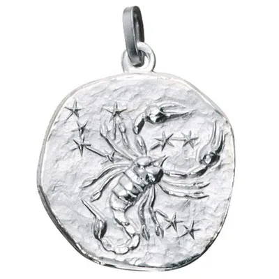Produktbild von Sternzeichen Skorpion - Anhänger aus 925 Echt Silber Sterlingsilber Halsschmuck