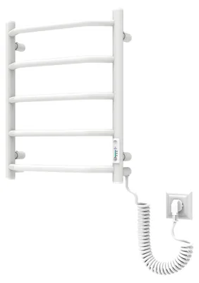 Zdjęcie produktu dla ELNA Trapezium 5 Grzejnik łazienkowy elektryczny 93W 500x420 mm biały