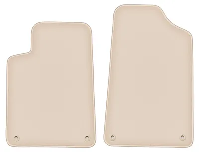 Produktbild von DURBAN Beige Velours-Fußmatten vorne für Peugeot 607 Limousine (1999-2010)