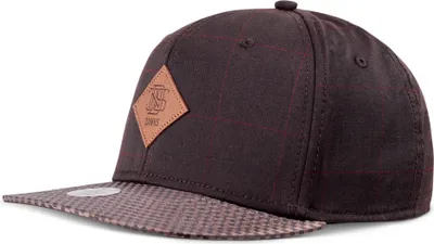 Produktbild von Djinns 6 Panel Snapback Cap GlenCheck brown