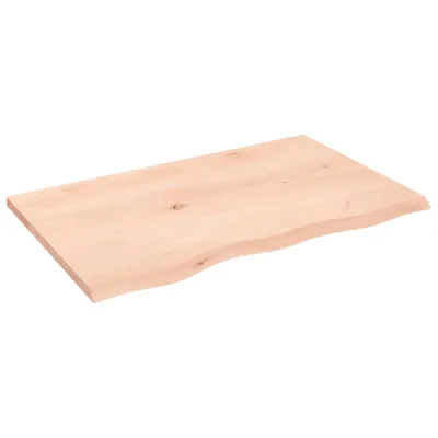 Zdjęcie produktu dla vidaXL Blat umywalki 80x50x2 cm z litego drewna, nieobrobiony