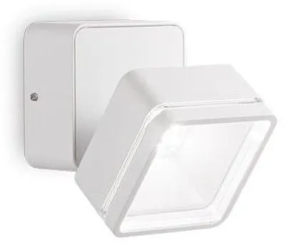 Obrázok produktu pre Moderné nástenné svietidlo Square Omega Metal White Led 7W 4000K Natural Light