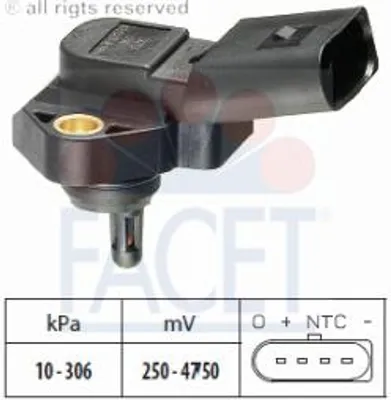 Produktbild von Facet Luftdrucksensor, Höhenanpassung  10.3073