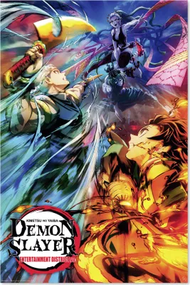 Produktbild von Demon Slayer Poster 2 Key Art The Hinokami Chronicles 61 x 91,5 cm