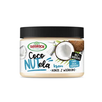 Produktbild von Coconutela Kokoscreme ohne Zucker Targroch 300 g 300 ml
