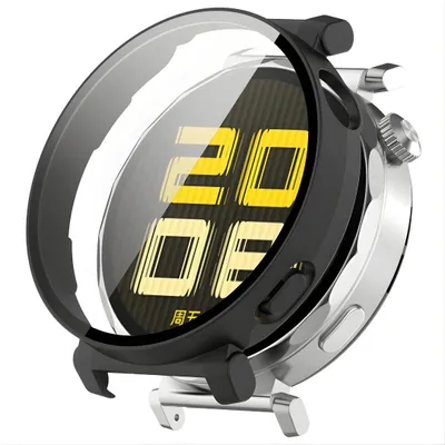 Produktbild von Hülle für Huawei Watch GT5 41mm Schutzglas Panzerfolie Display Screen Case 9H