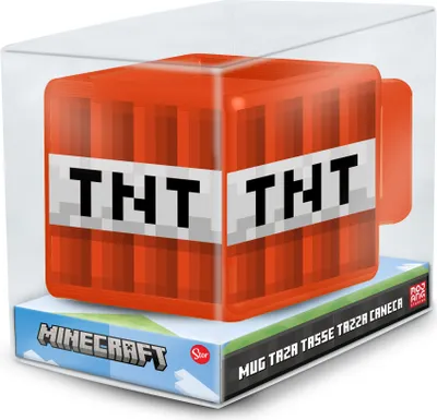 Zdjęcie produktu dla Kubek Minecraft 3D - TNT Box 440 ml