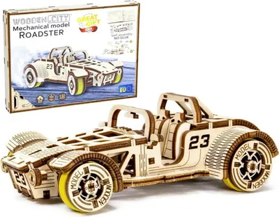 Produktbild von WOODEN.CITY Roadster, 111 Stück(e), Fahrzeuge