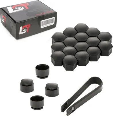 Produktbild von 20x Radschraubenkappen diebstahlhemmend 17 mm für KIA HYUNDAI DAEWOO DAIHATSU